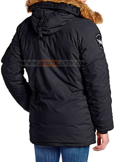 Чорна куртка аляска Altitude Parka Alpha Industries