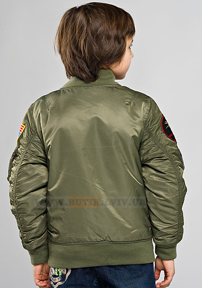 МА-1 with Patches Alpha Industries