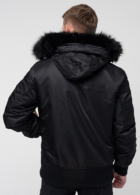 Зимова куртка аляска Top Gun N-2B Parka Black TGJ2030