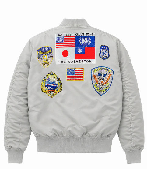 MA-1 Nylon Bomber OFFICIAL PATCHES TGJ2320