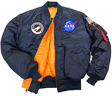   Alpha Industries NASA MA-1 Flight Jacket (rep.blue) MJM21093C1