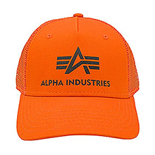 Кепка Alpha Industries Basic Trucker Cap (помаранчева) 186902/417