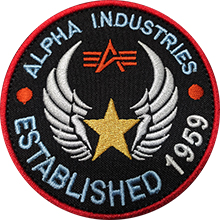 Нашивка (патч) Alpha Industries Established 1959