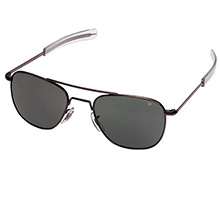 Сонцезахисні окуляри авіатори American Optical U.S.A.F pilot sunglasses (gun metal/gray)