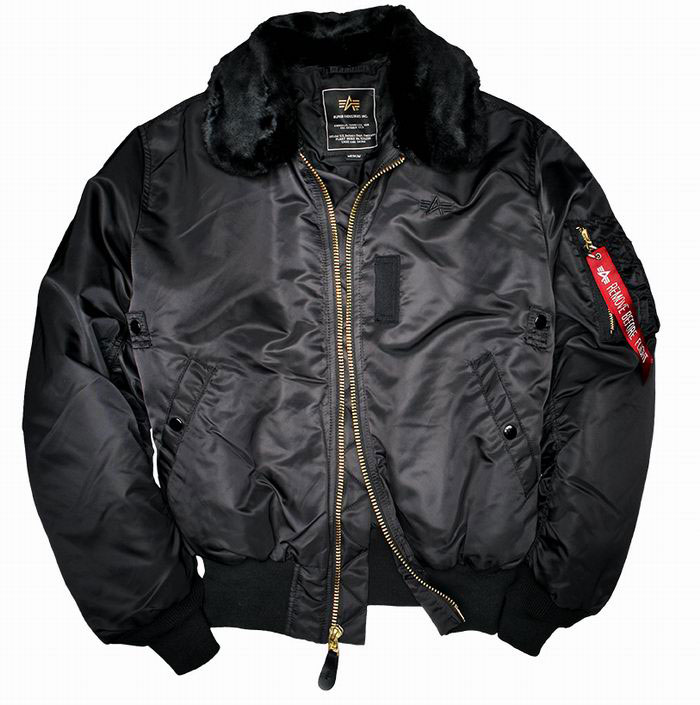 Бомбер Alpha Industries B-15 Bomber Jacket чорний (black
