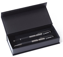 Boeing Ballpoint and Rollerball Pen Boxed Set (black satin)