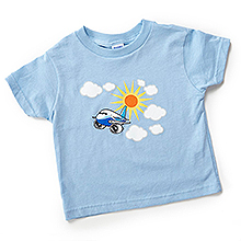 Дитяча футболка Pudgy Plane Toddler T-shirt