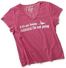 Жіноча футболка If It&#39;s Not Boeing T-Shirt (pink)