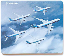    Boeing Commercial Family Mousepad