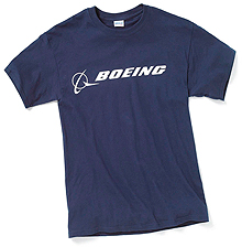 Футболка Boeing Signature T-Shirt Short Sleeve (navy) 110010010255