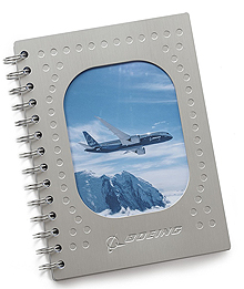  787 Boeing Aircraft Window Notebook