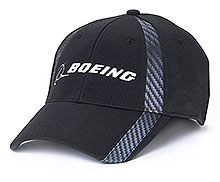  Boeing Carbon Fiber Print Signature Hat ()