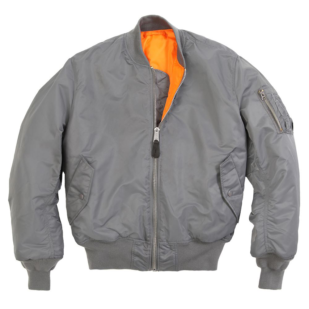 Льотна куртка Alpha Industries MA-1 Flight Jacket (gun metal