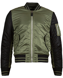  Alpha Industries MA-1 Varsity (sage/black) MJM46620C1