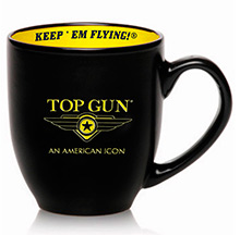 Горнятко Top Gun "LOGO" coffee mug (чорна)