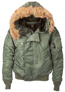 Коротка куртка аляска Alpha Industries N-2B Parka (sage green) MJN30000C1