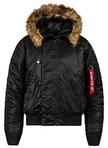 Коротка куртка аляска Alpha Industries N-2B Parka (black) MJN30000C1