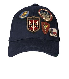 Кепка Top Gun Cap With Patches (синя) TGH1703