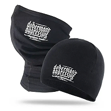Комплект шапка и снуд Dobermans Aggressive (чорний) SET01BK 
