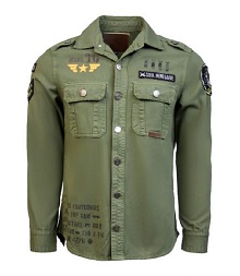  Top Gun Military Shirt TGR1801 (Olive)