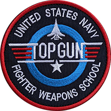 Нашивка Top Gun United States Navy Fighter Weapons School