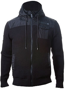  Top Gun Slim Fit Hooded Sweater (black) TGT1501