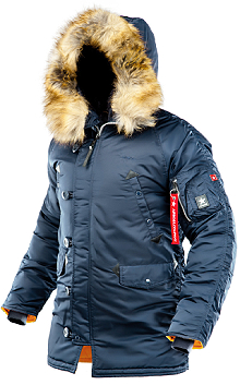 Куртка аляска Airboss Winter Parka 171000123221 (синя)